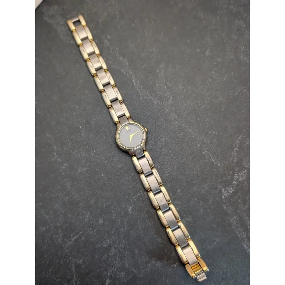 Ladies Citizen Watch Two Tone 5920-S76248 Needs New Battery